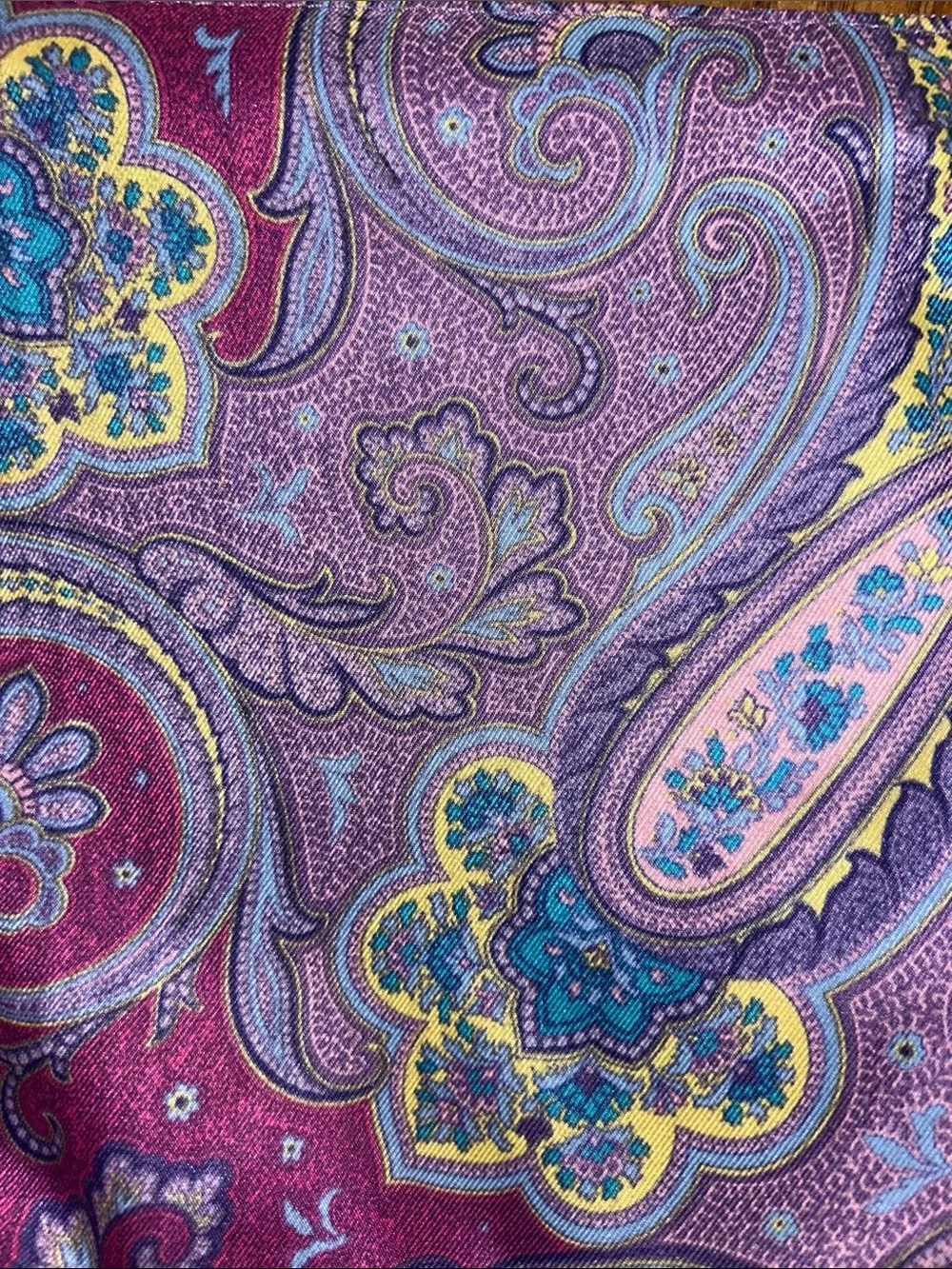 Etro Made in Italy 🇮🇹 Paisley Travel 🧳 Pouch 👝 12 x 8”